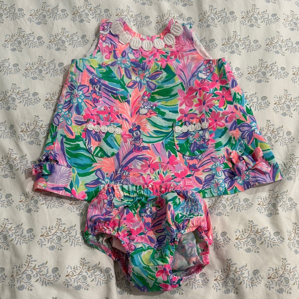 Floral Disney Lilly Pulitzer Shift Dress Set
